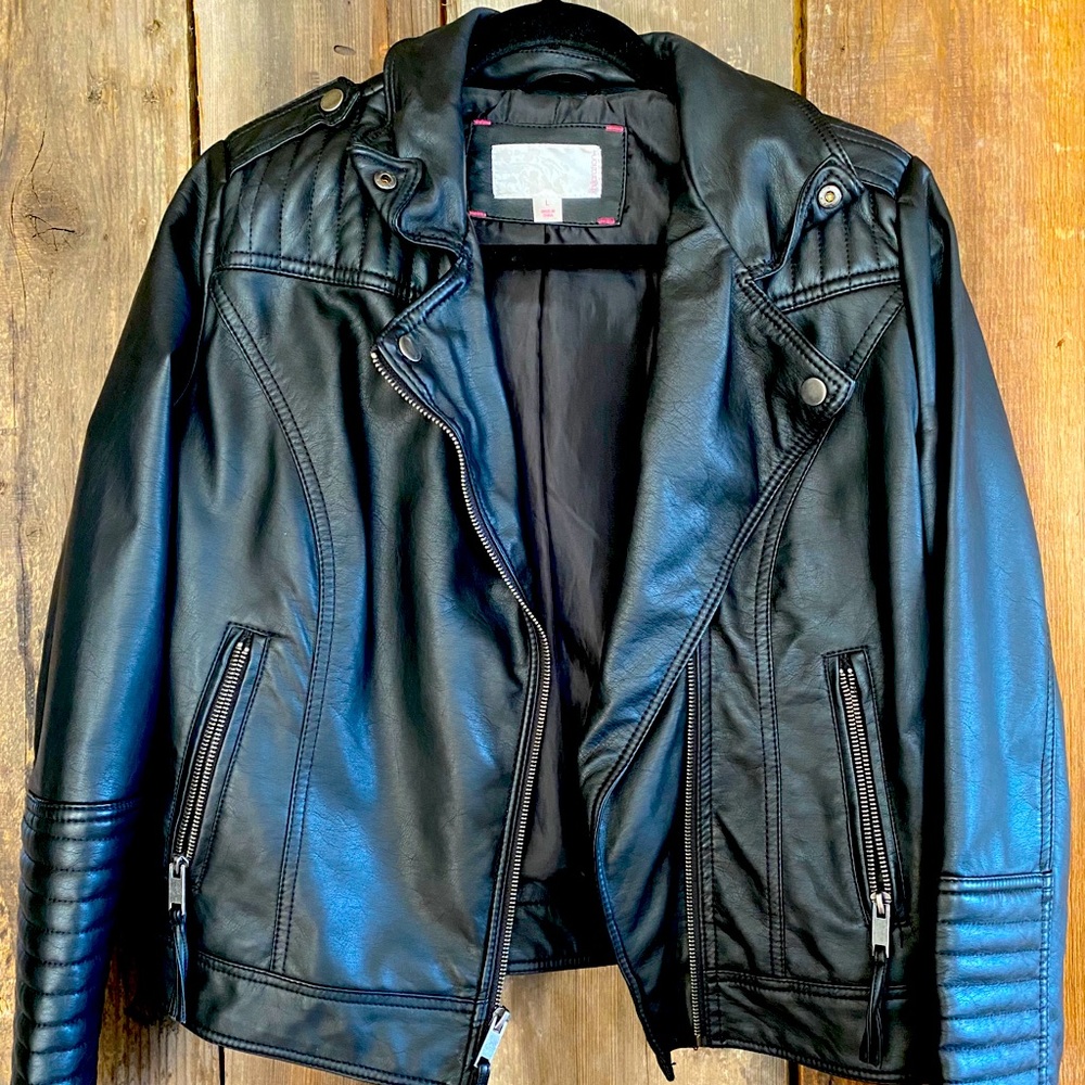Brand new Mossimo faux leather jacket